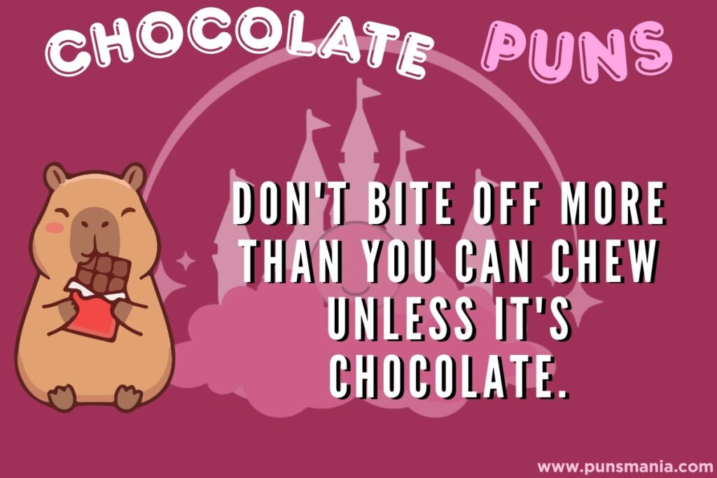 Chocolate puns