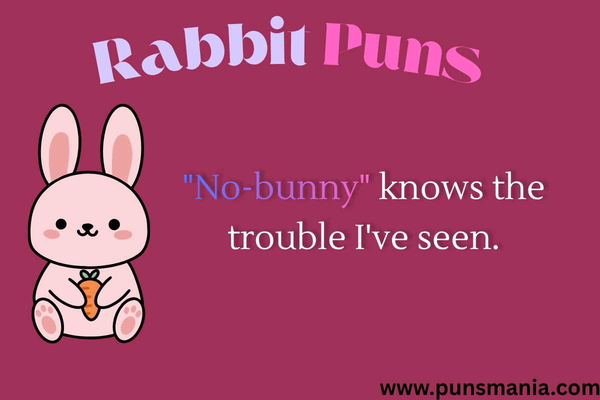 Rabbit Puns