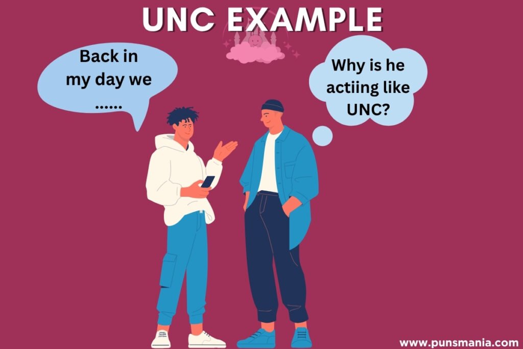 UNC slang