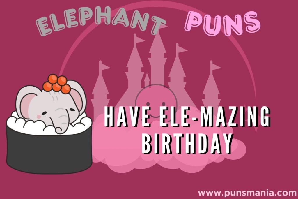 Elephant Jokes & Puns