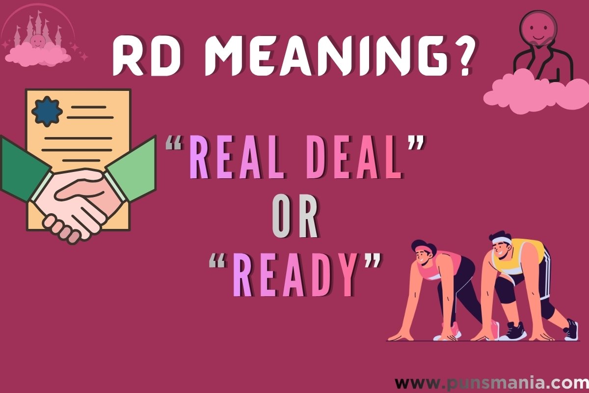 RD Slang Meaning