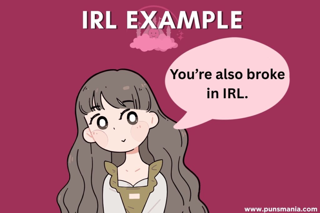IRL meaning in real life